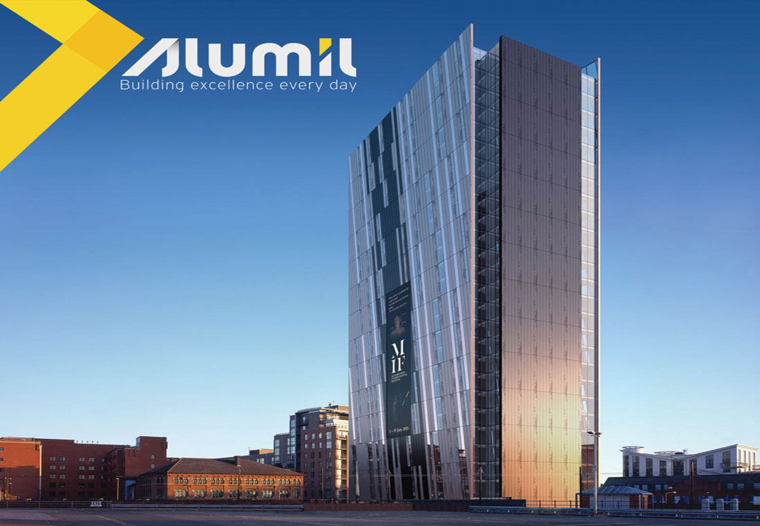 , ALUMIL: Τα διεθνώς αναγνωρισμένα συστήματα της ALUMIL επιλέχτηκαν για το έργο AXIS TOWER στην καρδιά του Manchester, στην Αγγλία, Κτίσμα &amp; Αλουμίνιο