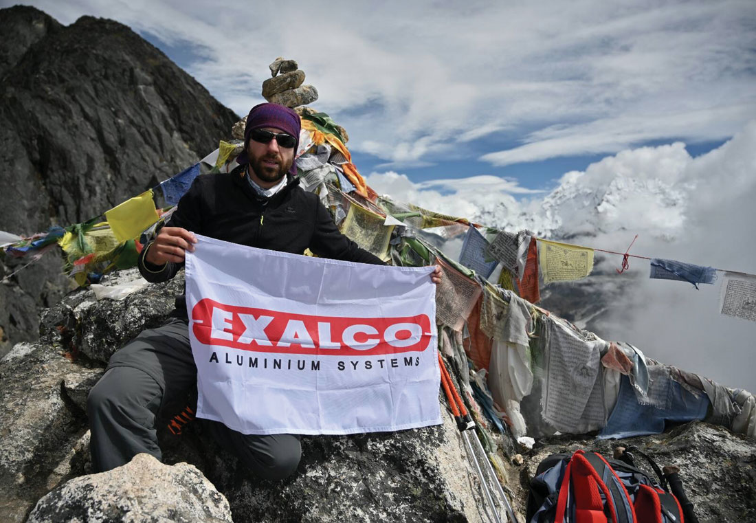 , EXALCO: Κατέκτησε μια από τις ψηλότερες κορυφές των Ιμαλαίων!, Κτίσμα &amp; Αλουμίνιο