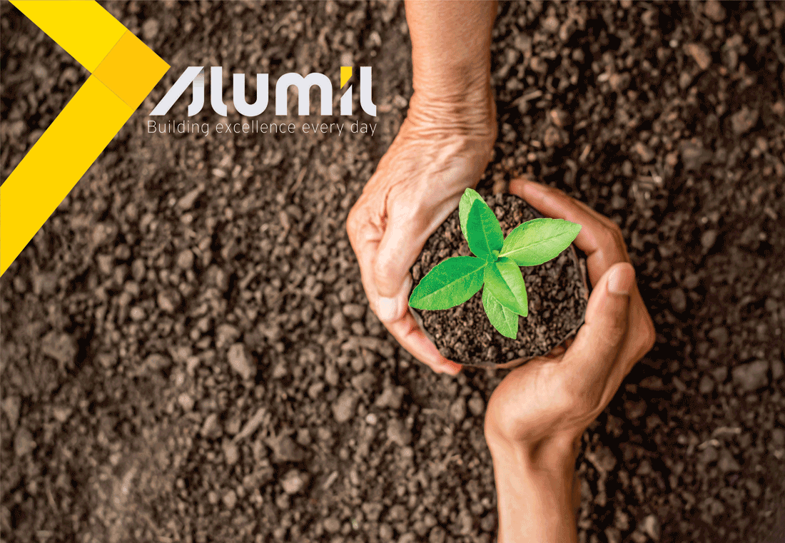 , ALUMIL: Έκθεση Βιώσιμης Ανάπτυξης με επίκεντρο τον άνθρωπο και το περιβάλλον, Κτίσμα &amp; Αλουμίνιο