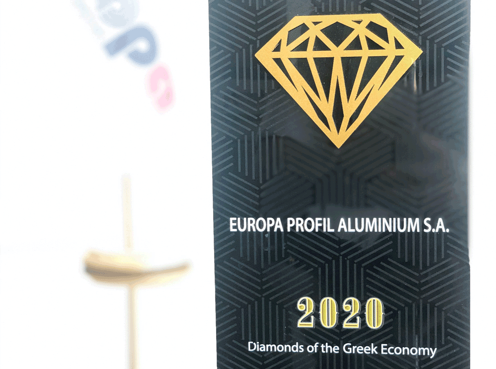 , EUROPA: Ανάμεσα στα “διαμάντια” της Ελληνικής Οικονομίας, Κτίσμα &amp; Αλουμίνιο