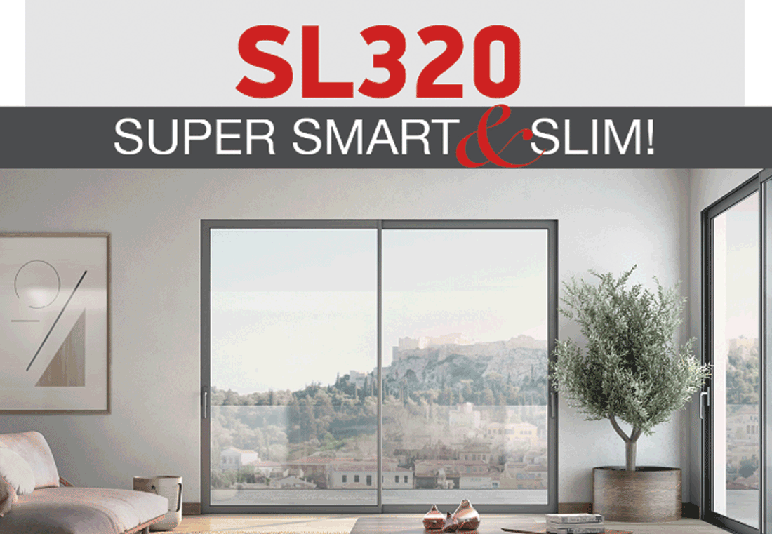 , ALUMINCO: Το “έξυπνο” σύστημα Aluminco SL320 ισορροπεί τέλεια μεταξύ επιδόσεων, χρηστικότητας και αισθητικής, Κτίσμα &amp; Αλουμίνιο