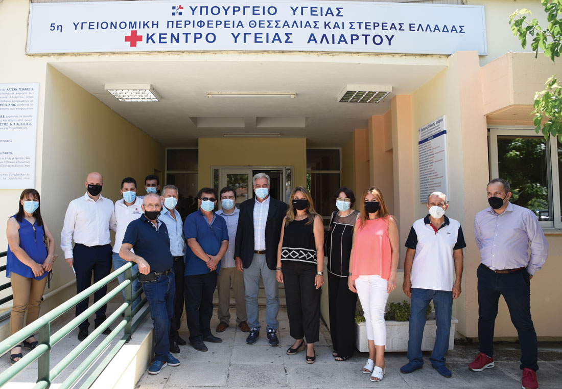 , EUROPA: Η Europa στηρίζει τις τοπικές κοινωνίες και το Σύστημα Υγείας στην Στερεά Ελλάδα, Κτίσμα &amp; Αλουμίνιο