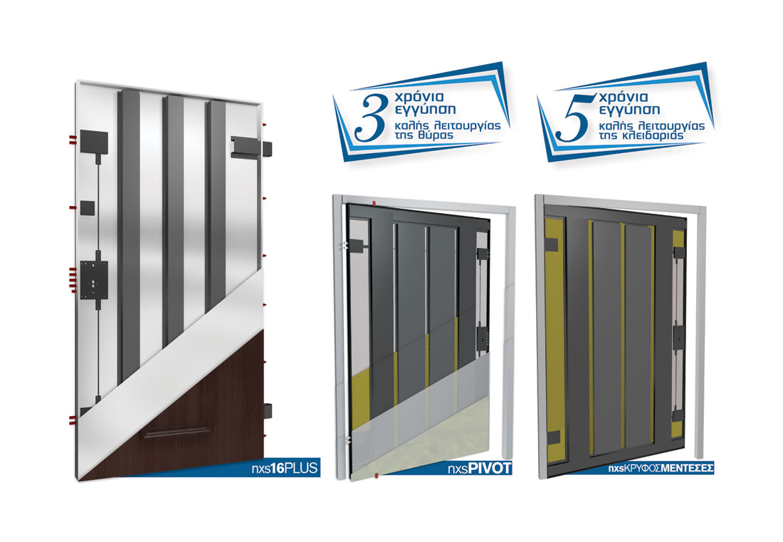 , NXS Shield: Πόρτες Ασφαλείας για να Είμαστε Ασφαλείς!, Κτίσμα &amp; Αλουμίνιο