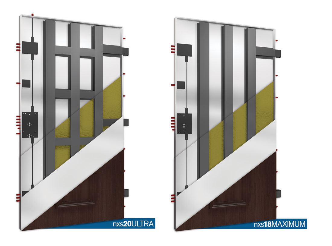 , NXS Shield: Πόρτες Ασφαλείας για να Είμαστε Ασφαλείς!, Κτίσμα &amp; Αλουμίνιο