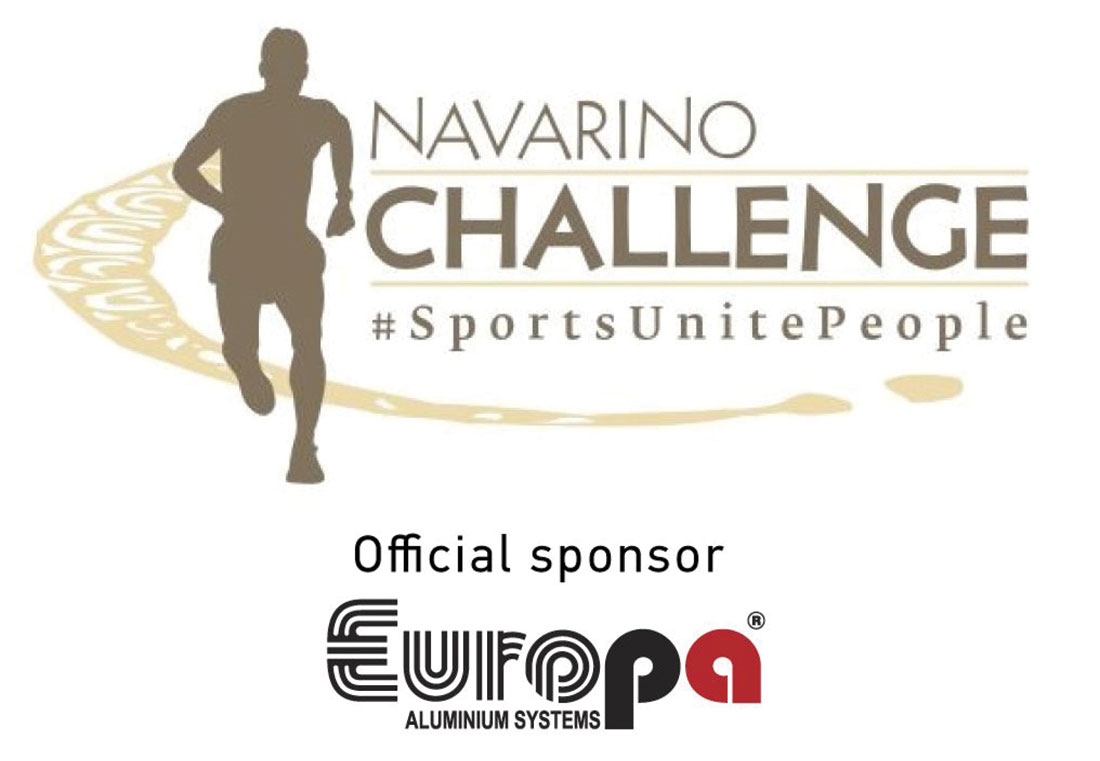 , Η EUROPA στηρίζει την κορυφαία γιορτή του Αθλητικού Τουρισμού της Ευρώπης “NAVARINO CHALLENGE”., Κτίσμα &amp; Αλουμίνιο