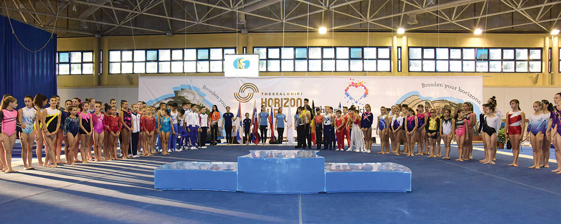 , Η ALUMIL Μέγας Χορηγός στο 3ο Διεθνές Διασυλλογικό Τουρνουά Ενόργανης Γυμναστικής Παίδων-Κορασίδων “Horizon Cup Thessaloniki”, Κτίσμα &amp; Αλουμίνιο
