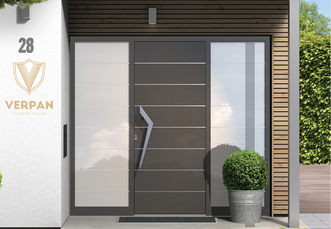 , VERPAN: Συνεπίπεδες Πόρτες αποκλειστικά για τον κατασκευαστή, Κτίσμα &amp; Αλουμίνιο