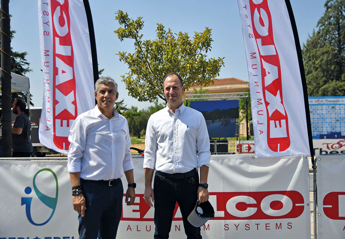 , Η EXALCO μεγάλος χορηγός στον 1ο Διεθνή Ποδηλατικό Γύρο Θεσσαλίας-Tour of Thessaly Exalco, Κτίσμα &amp; Αλουμίνιο
